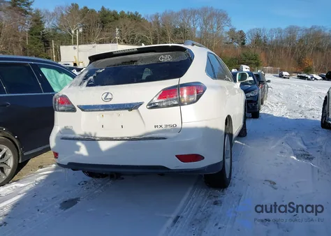 2013 Lexus Rx 350 from USA, damaged, VIN 2T2BK1BA2DC162475